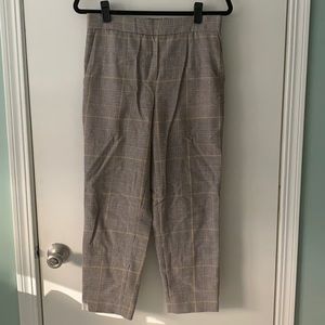 Babaton size 10 plaid pants from Aritzia